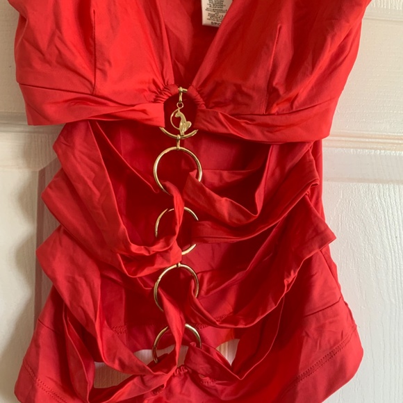 NWOT worn once perfect condition BABY PHAT CUT-OUT TOP, Xs-Small - Picture 2 of 4